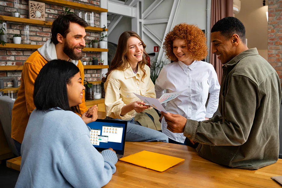 comunicação interna híbrida